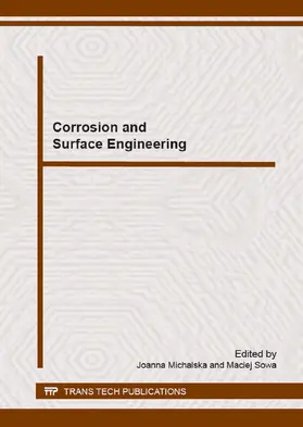 Michalska / Sowa | Corrosion and Surface Engineering | Buch | 978-3-03835-391-1 | sack.de