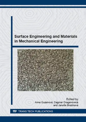 Guzanová / Draganovská / Brezinová |  Surface Engineering and Materials in Mechanical Engineering | Buch |  Sack Fachmedien