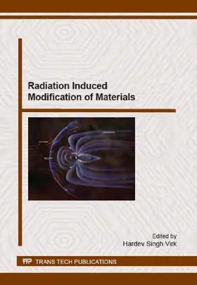 Virk | Radiation Induced Modification of Materials | Buch | 978-3-03835-554-0 | sack.de