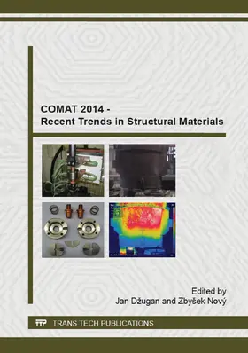 Džugan / Novy | COMAT 2014 - Recent Trends in Structural Materials | Buch | 978-3-03835-623-3 | sack.de
