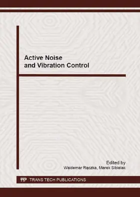 Raczka / Sibielak |  Active Noise and Vibration Control | Buch |  Sack Fachmedien