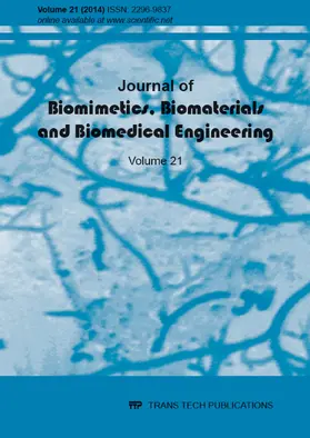 Journal of Biomimetics, Biomaterials and Biomedical Engineering Vol. 21 | Buch | 978-3-03835-820-6 | sack.de