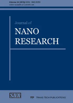 Journal of Nano Research Vol. 24 | Buch | 978-3-03835-843-5 | sack.de