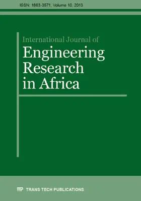 International Journal of Engineering Research in Africa Vol. 10 | Buch | 978-3-03835-858-9 | sack.de