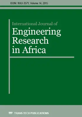 International Journal of Engineering Research in Africa Vol. 14 | Buch | 978-3-03835-871-8 | sack.de