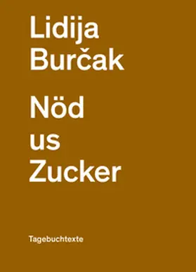 Burcak |  Nöd us Zucker | Buch |  Sack Fachmedien
