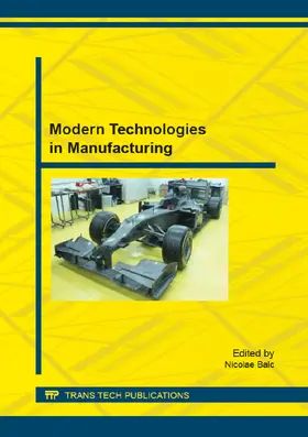 B?lc |  Modern Technologies in Manufacturing | Sonstiges |  Sack Fachmedien