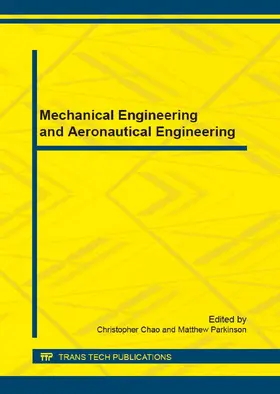 Chao / Parkinson |  Mechanical Engineering and Aeronautical Engineering | Sonstiges |  Sack Fachmedien