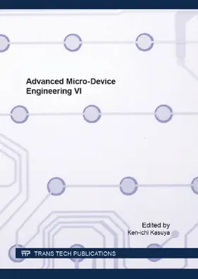 Kasuya |  Advanced Micro-Device Engineering VI | Sonstiges |  Sack Fachmedien