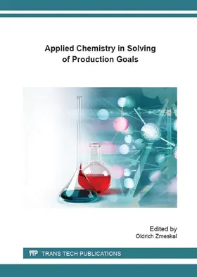 Zmeskal |  Applied Chemistry in Solving of Production Goals | Sonstiges |  Sack Fachmedien