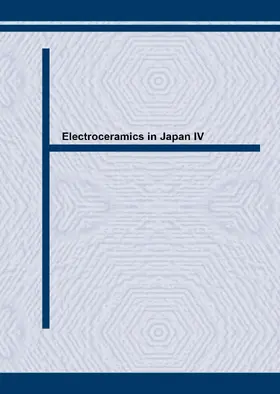 Murata / Shinozaki / Fujitsu |  Electroceramics in Japan IV | Sonstiges |  Sack Fachmedien
