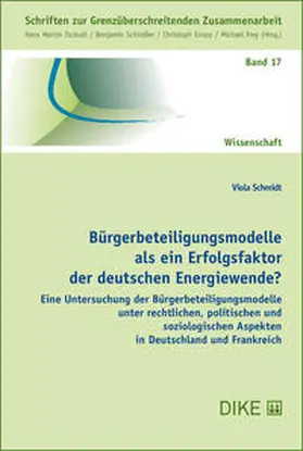 Schmidt |  Bürgerbeteiligungsmodelle als ein Erfolgsfaktor der deutschen Energiewende? | Buch |  Sack Fachmedien