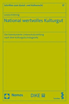 Kimmig |  National wertvolles Kulturgut | Buch |  Sack Fachmedien