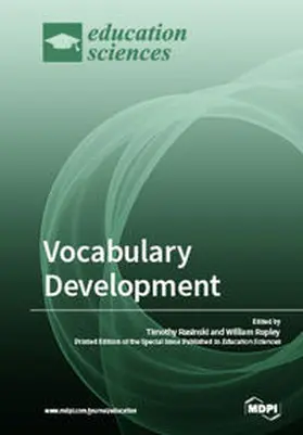 Rasinski / Rupley |  Vocabulary Development | Buch |  Sack Fachmedien