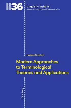 Picht |  Modern Approaches to Terminological Theories and Applications | Buch |  Sack Fachmedien