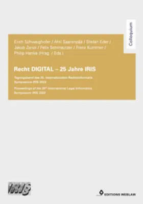 Eder / Hanke / Kummer |  Recht DIGITAL - 25 Jahre IRIS | Buch |  Sack Fachmedien