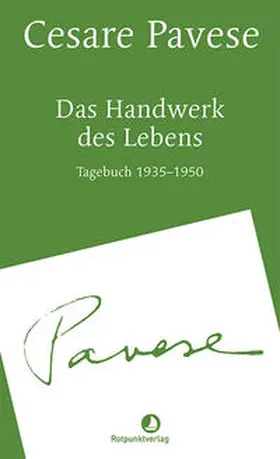 Pavese |  Das Handwerk des Lebens | Buch |  Sack Fachmedien