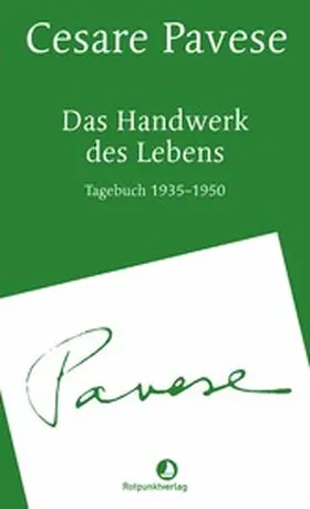 Pavese |  Das Handwerk des Lebens | eBook | Sack Fachmedien