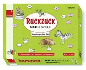 Moitzi |  Ruckzuck Mathespiele. Spielend rechnen im Zahlenraum bis 20 | Buch |  Sack Fachmedien