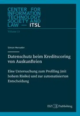 Henseler |  Datenschutz beim Kreditscoring von Auskunfteien | eBook | Sack Fachmedien