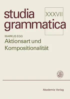 Egg |  Aktionsart und Kompositionalität | Buch |  Sack Fachmedien