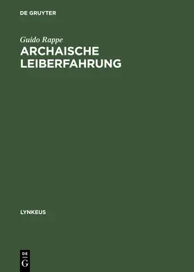 Rappe |  Archaische Leiberfahrung | Buch |  Sack Fachmedien