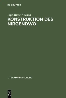 Münz-Koenen |  Konstruktion des Nirgendwo | Buch |  Sack Fachmedien