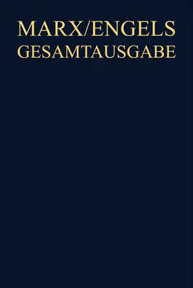 Marx / Engels |  Karl Marx: Exzerpte und Notizen, März bis Juni 1851 | Buch |  Sack Fachmedien