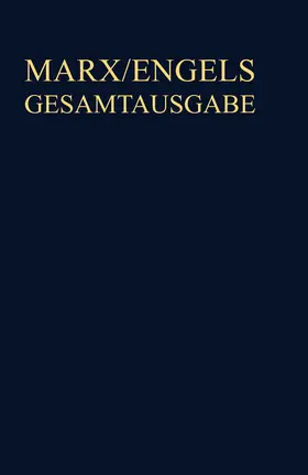 Griese / Fessen / Jäckel | Karl Marx / Friedrich Engels: Naturwissenschaftliche Exzerpte und Notizen, Mitte 1877 bis Anfang 1883 | Buch | 978-3-05-003399-0 | sack.de
