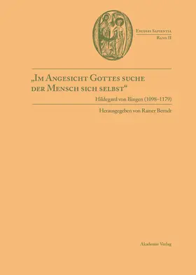 Berndt S.J | "Im Angesicht Gottes suche der Mensch sich selbst" | Buch | 978-3-05-003568-0 | sack.de