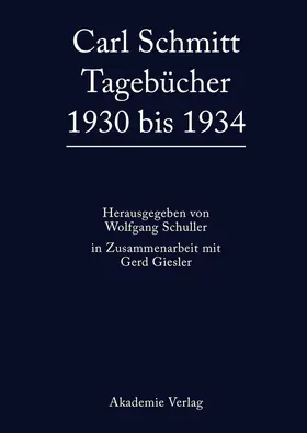 Schuller |  1930 bis 1934 | Buch |  Sack Fachmedien