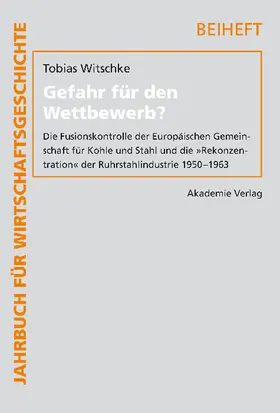 Witschke |  Gefahr für den Wettbewerb? | Buch |  Sack Fachmedien