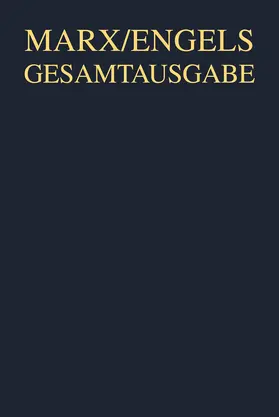 Merkel-Melis |  Friedrich Engels: Werke, Artikel, Entwürfe Mai 1883 bis September 1886 | Buch |  Sack Fachmedien