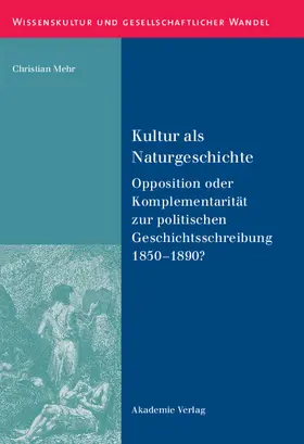 Mehr |  Kultur als Naturgeschichte | Buch |  Sack Fachmedien
