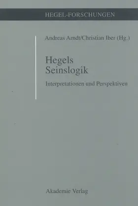 Arndt / Iber |  Hegels Seinslogik | eBook | Sack Fachmedien