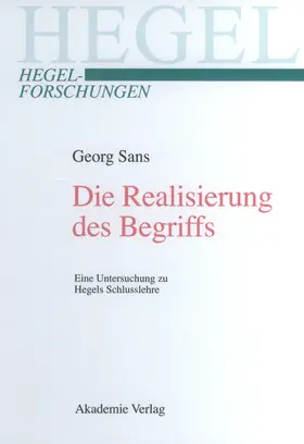 Sans | Die Realisierung des Begriffs | E-Book | sack.de