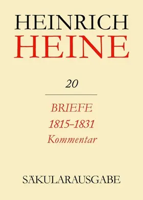 Eisner / Mende |  Briefe 1815-1831. Kommentar | eBook | Sack Fachmedien