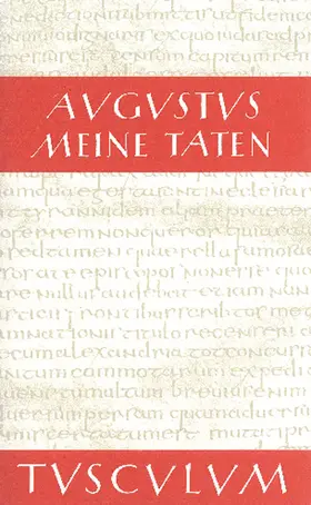 Augustus / Weber |  Meine Taten - Res gestae divi Augusti | Buch |  Sack Fachmedien