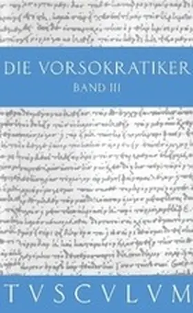 Gemelli Marciano |  Die Vorsokratiker 3 | Buch |  Sack Fachmedien