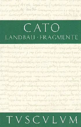 Cato / Schönberger |  Vom Landbau. Fragmente | Buch |  Sack Fachmedien