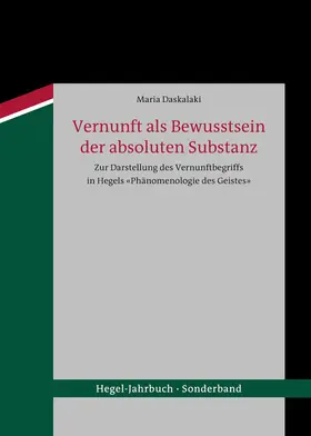 Daskalaki |  Vernunft als Bewusstsein der absoluten Substanz | Buch |  Sack Fachmedien