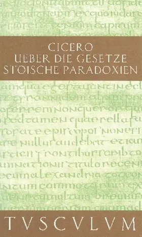 Cicero / Nickel |  De legibus / Über die Gesetze | eBook | Sack Fachmedien