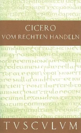 Cicero / Büchner |  Vom rechten Handeln | eBook | Sack Fachmedien