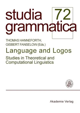 Hanneforth / Fanselow |  Language and Logos | eBook | Sack Fachmedien
