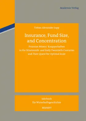 Jopp |  Insurance, Fund Size, and Concentration | eBook | Sack Fachmedien