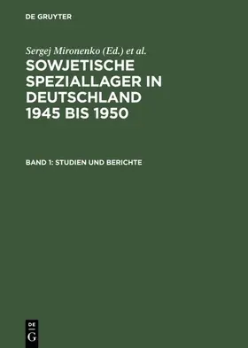 Mironenko / Niethammer / Plato |  Studien und Berichte | eBook | Sack Fachmedien