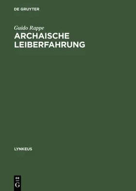 Rappe |  Archaische Leiberfahrung | eBook | Sack Fachmedien