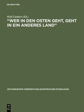 Lindner |  “Wer in den Osten geht, geht in ein anderes Land” | eBook | Sack Fachmedien