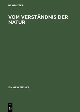 Vom Verständnis der Natur | E-Book | sack.de