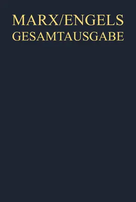 Merkel-Melis | Friedrich Engels: Werke, Artikel, Entwürfe Mai 1883 bis September 1886 | E-Book | sack.de